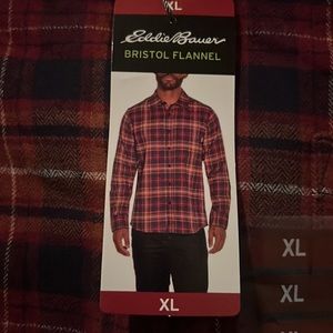 New: Men’s Eddie Bauer XL Flannel